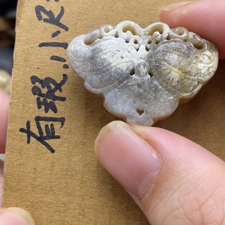 硅化珊瑚（珊瑚玉）未镶嵌颈饰