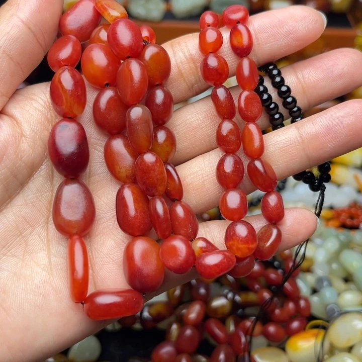 导***组和田玉未镶嵌手链