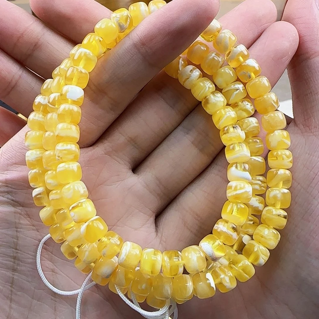 琥珀裸石未镶嵌蜜蜡