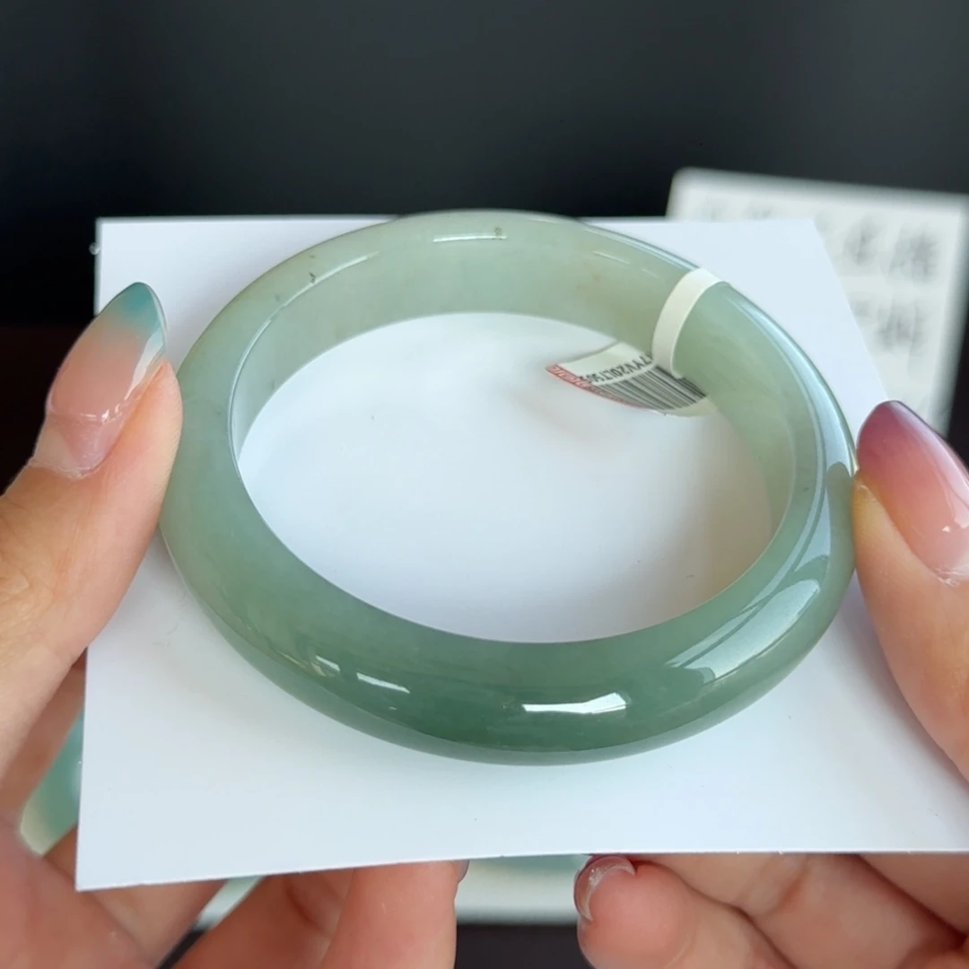 翡翠未镶嵌手镯19号 56.7