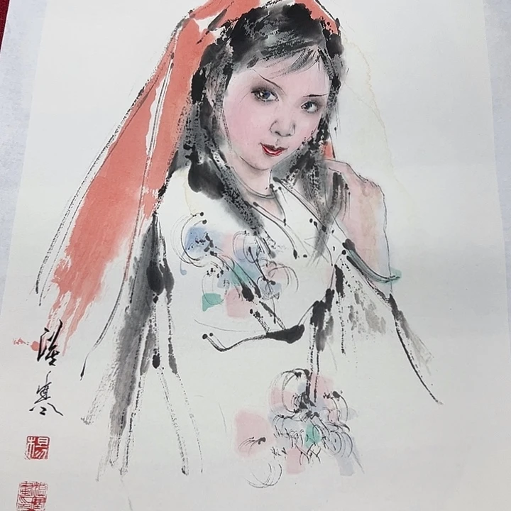 水彩书画作品多次