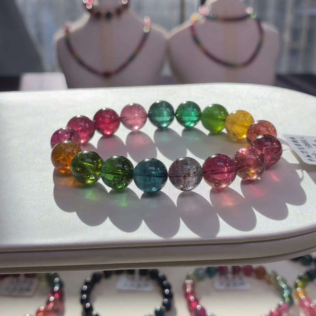 未镶嵌碧玺手链A22