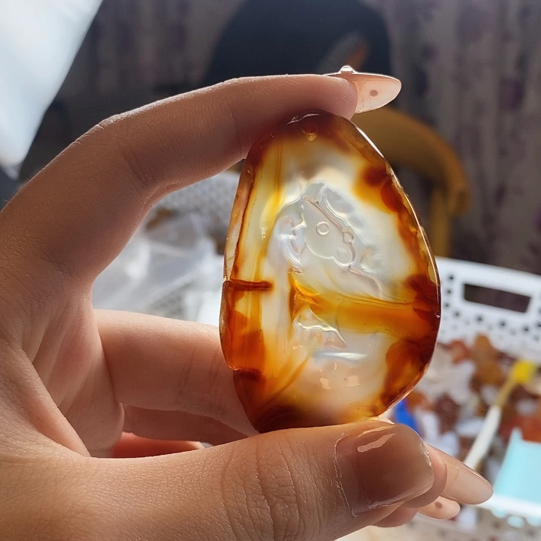 玛瑙/玉髓未镶嵌颈饰