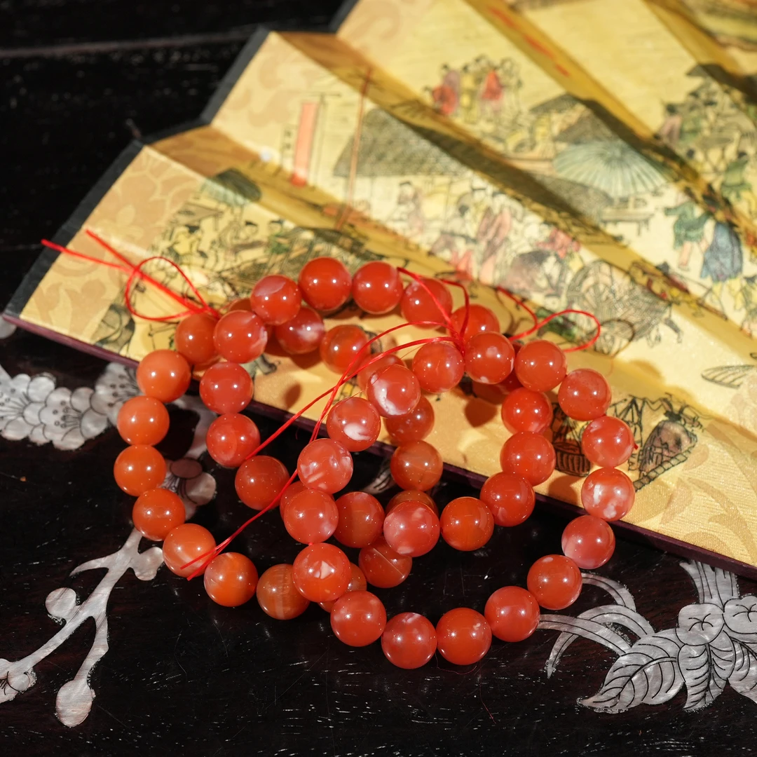 2.16香港王老板-南红玛瑙手链手串多样性发一5t11