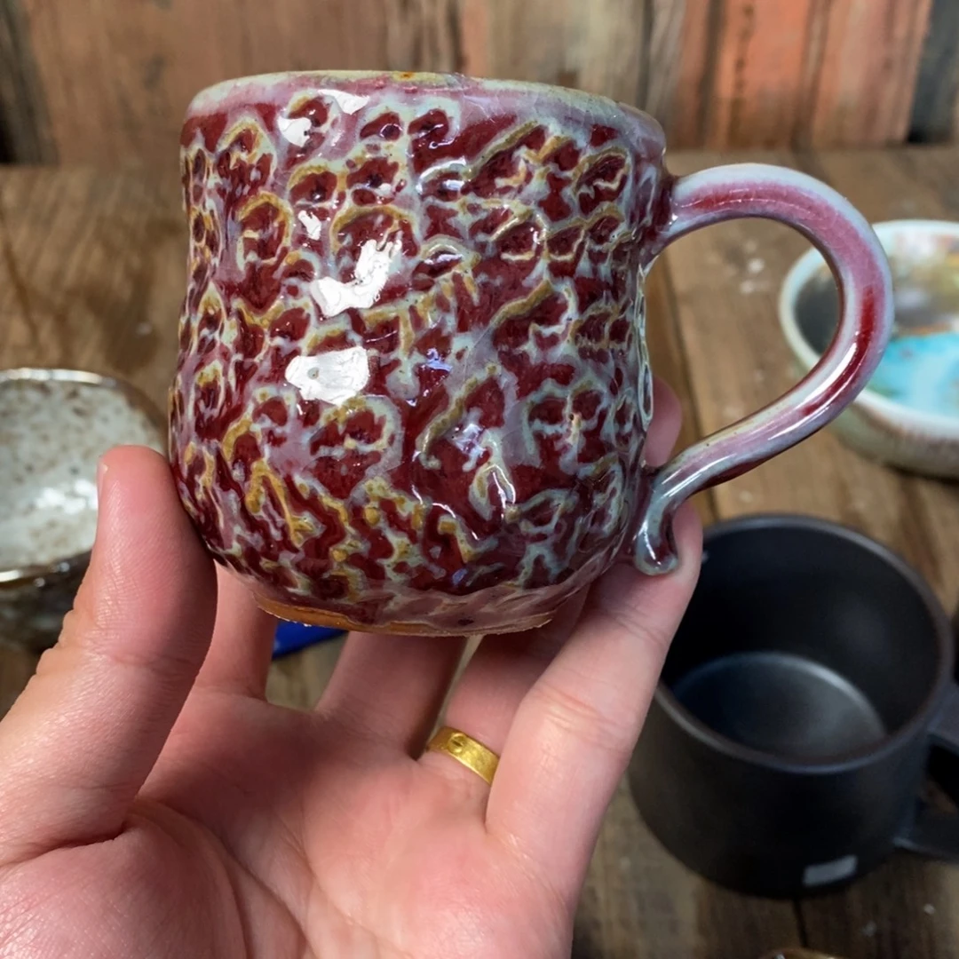 w***意浪鬼柴烧 釉鬼柴烧 盘