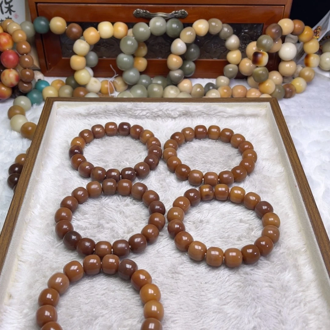 菩提根/象牙果吊坠巧克力豆卡14