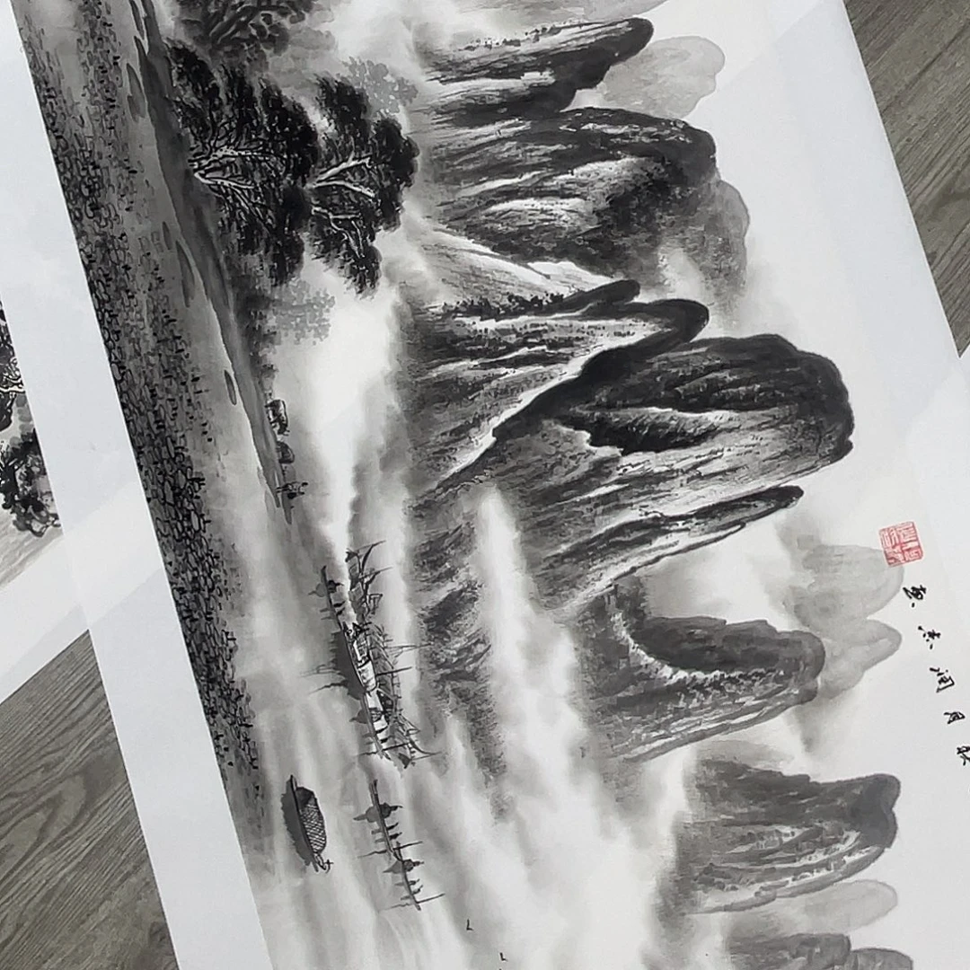 国画何老师作品欣赏