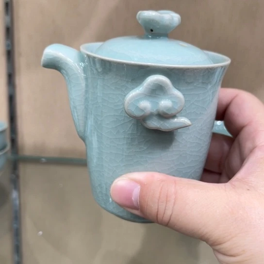 瓷片陶瓷茶具汝瓷茶具