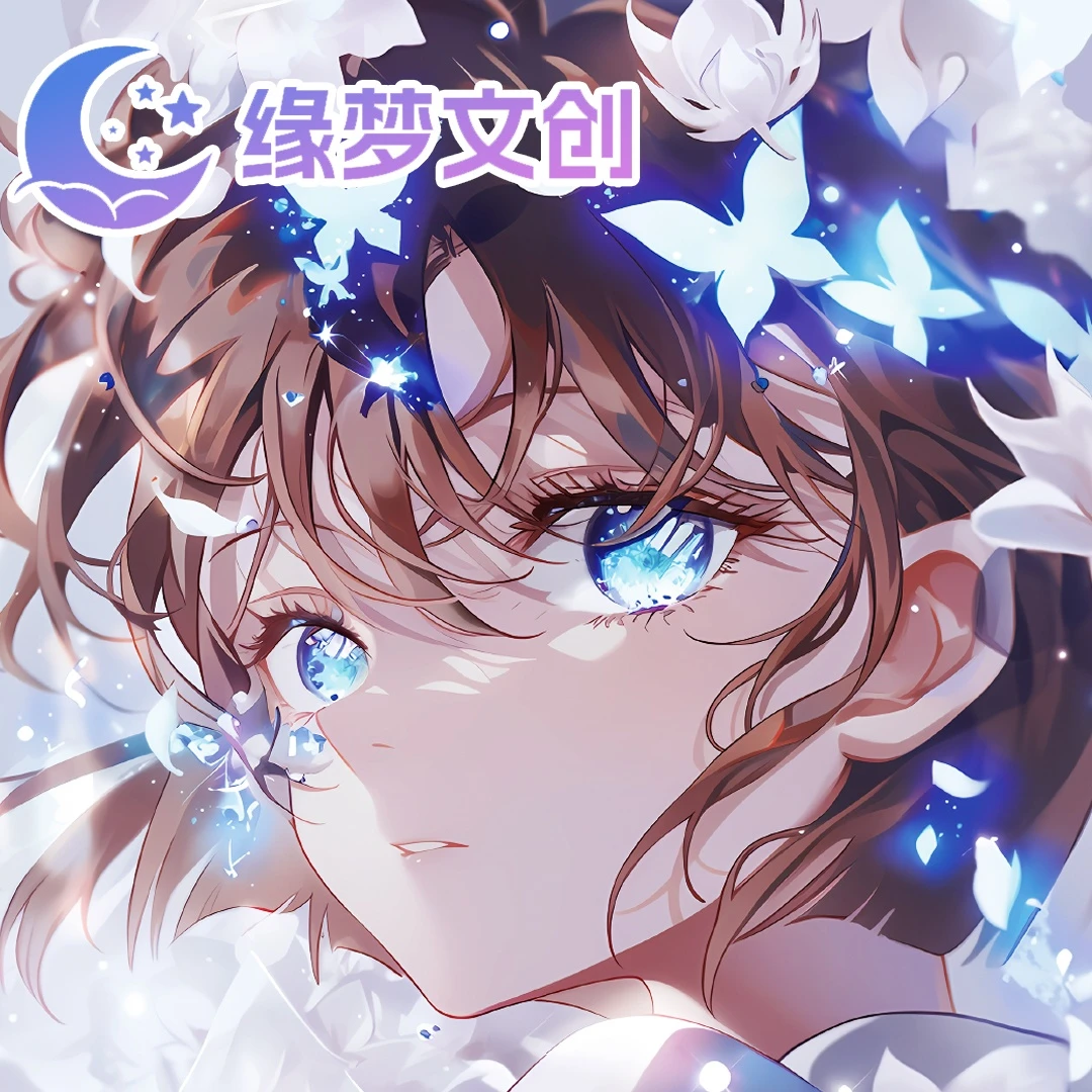 「新人首单」缘梦文创 名侦探柯南 长款卡牌卡砖水晶签