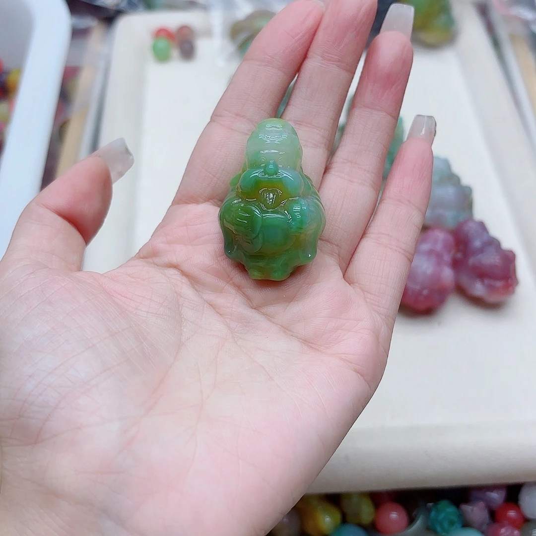 妍***m玛瑙/玉髓未镶嵌手链盐源18