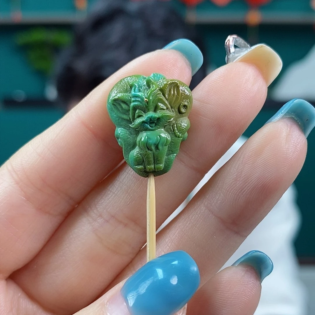 绿松石珠宝奇石未镶嵌