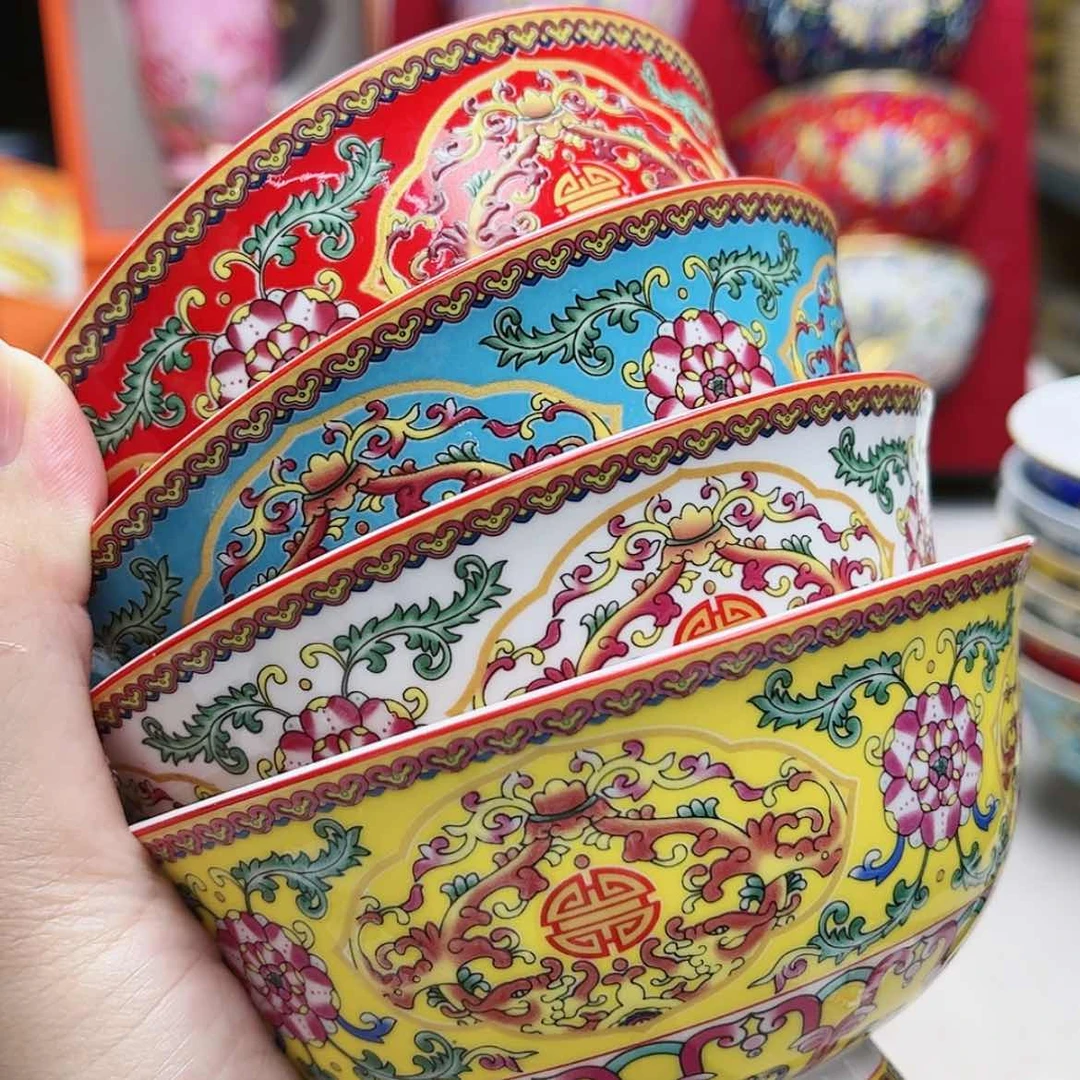 【闪购商品】珐琅4.5寸4个…………