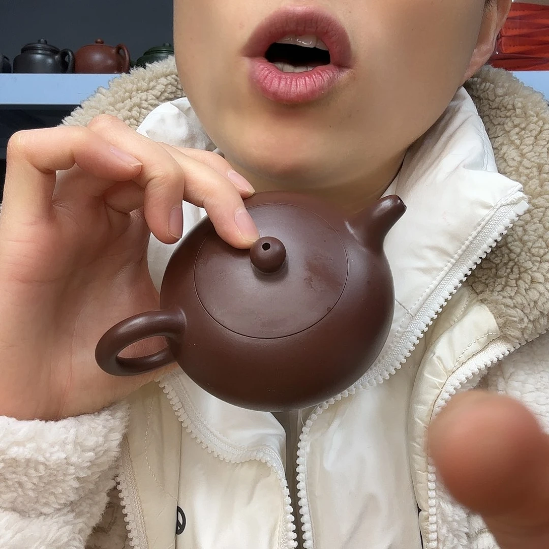 紫砂茶壶民间手艺人全手工制作