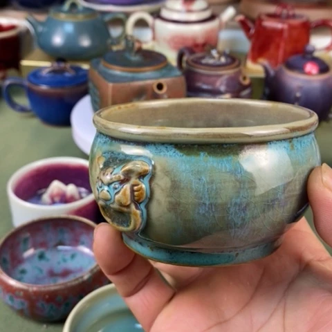 陶瓷异兽缸杯11111111