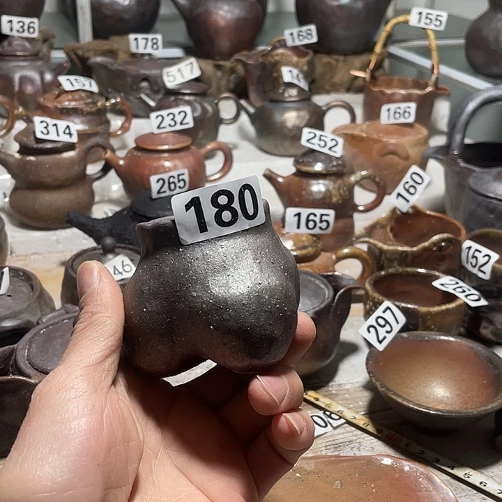 纯手工柴烧茶具精品