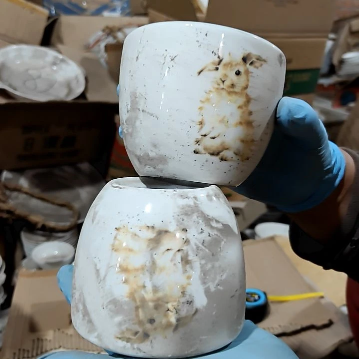 摆件陶瓷盘子碗啥都有