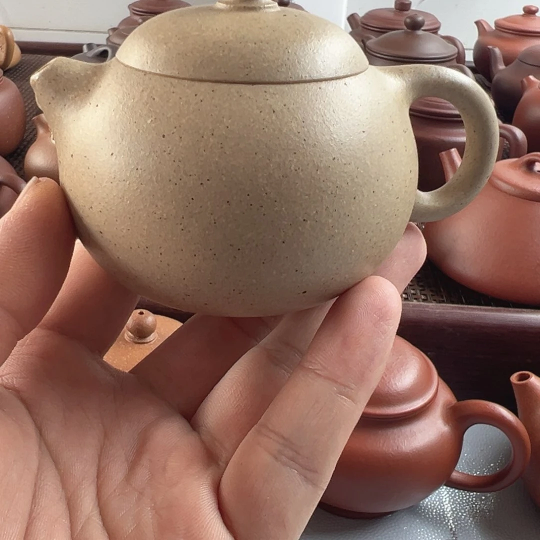 紫砂壶本绿西施壶