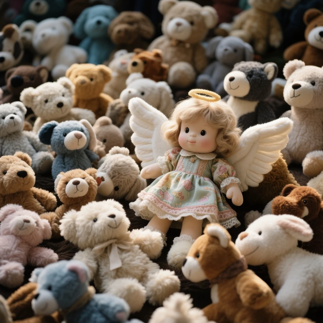 2.0搪胶毛绒玩偶挂扣