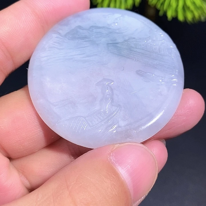 翡翠未镶嵌颈饰103