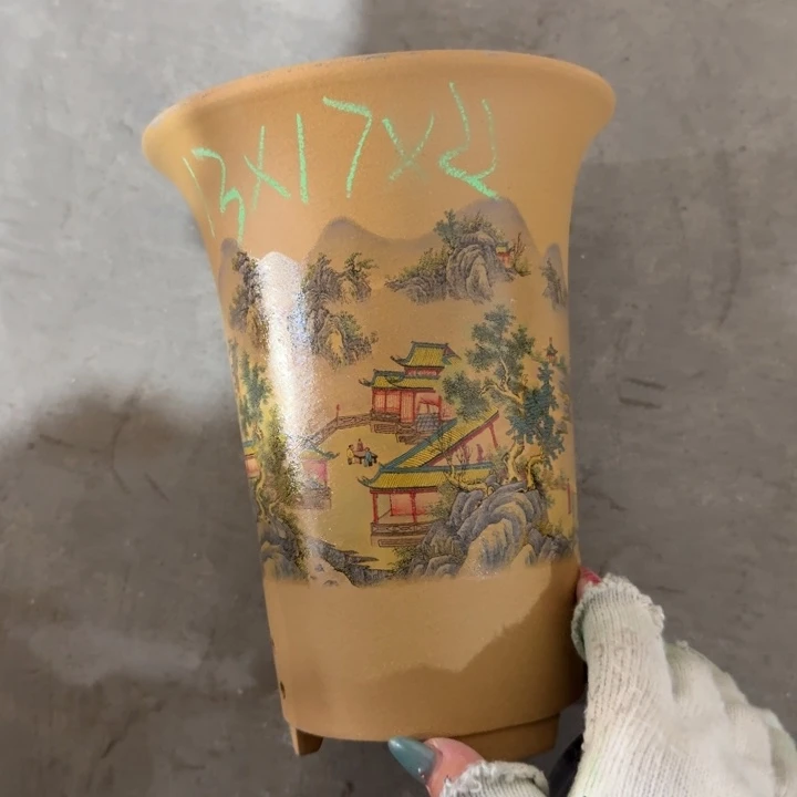 紫砂花盆22/17/13