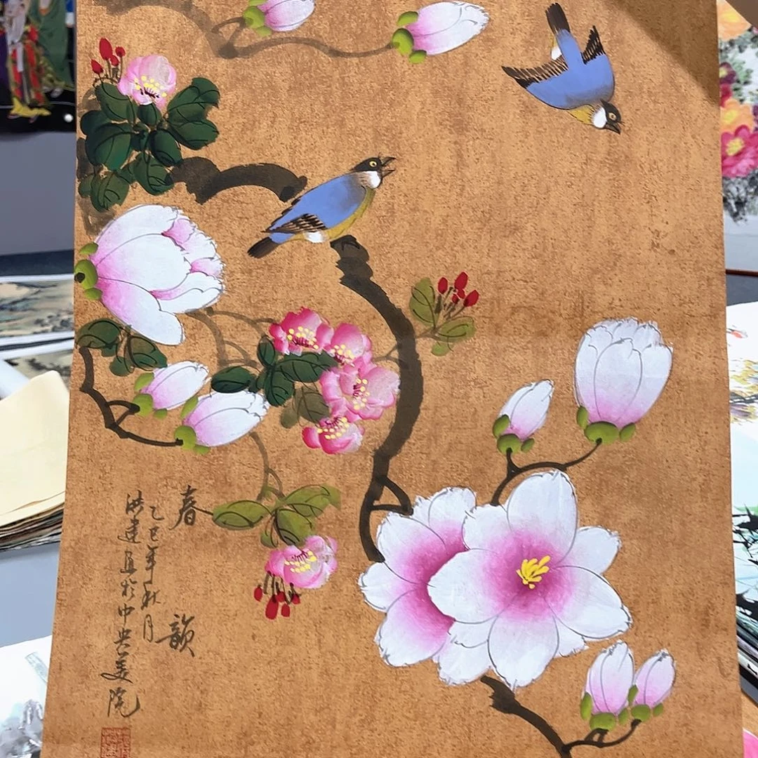 国画国画老师作品