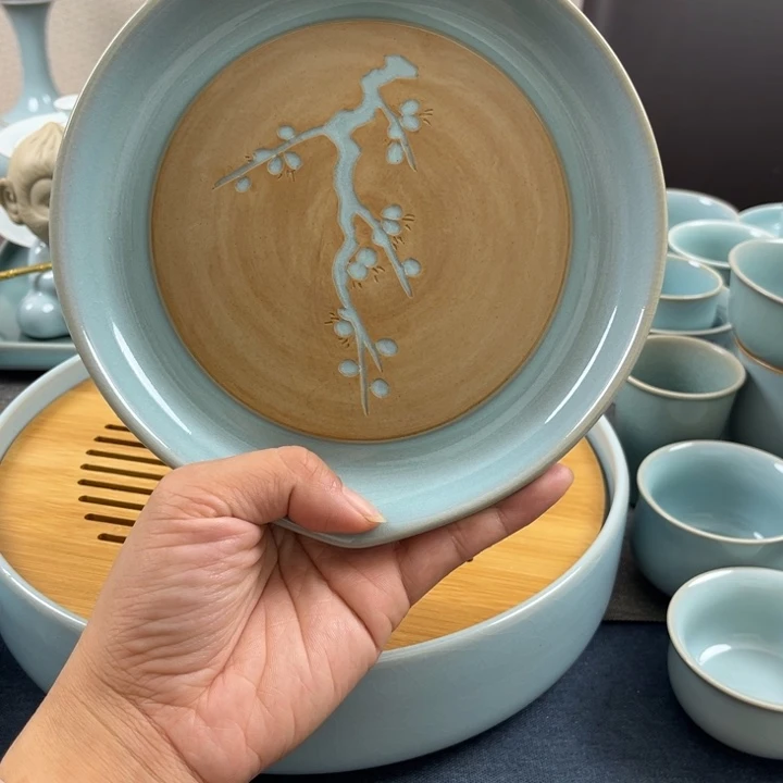 重工壶承一级全品天青色