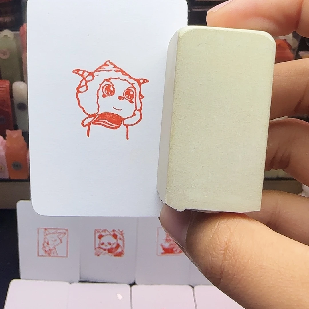 印石寿山石2.5懒羊羊 手工篆刻