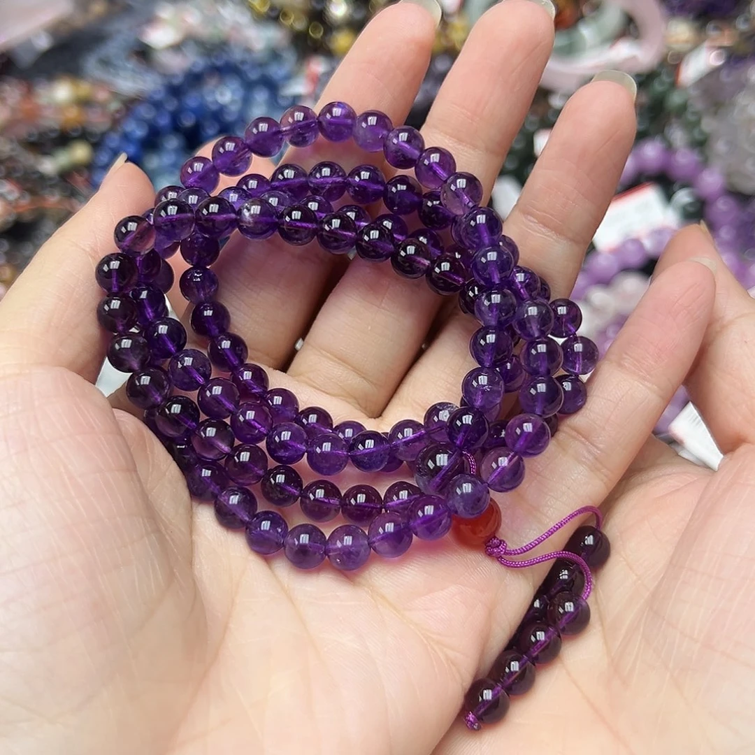 水晶手链未镶嵌多样性发一