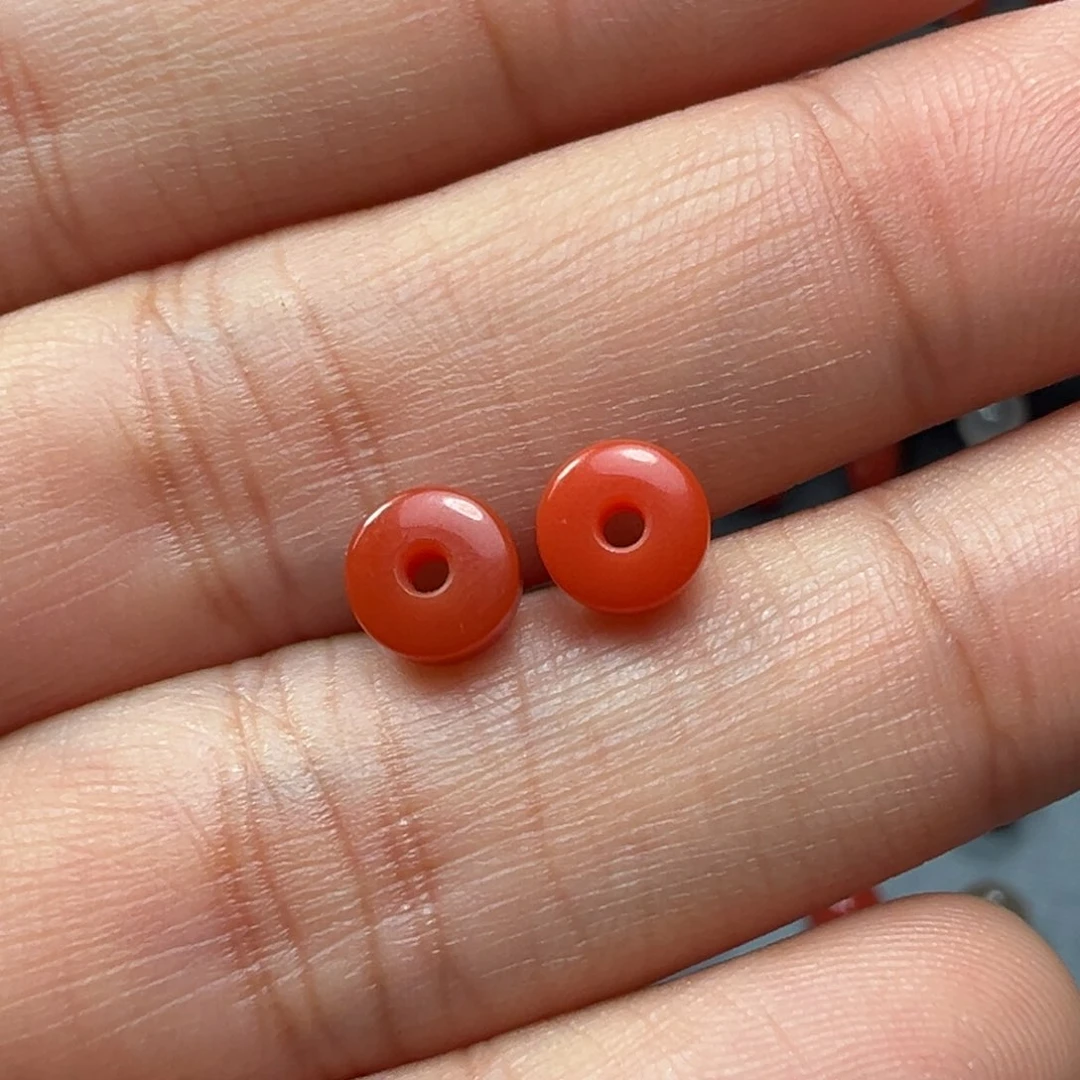 南红玛瑙隔片未镶嵌