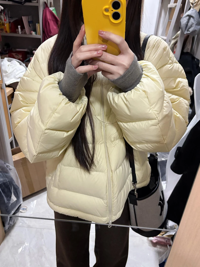 巨好看的冬装保暖棉衣棉服外套2026新款小个子宽松百搭面包服上衣