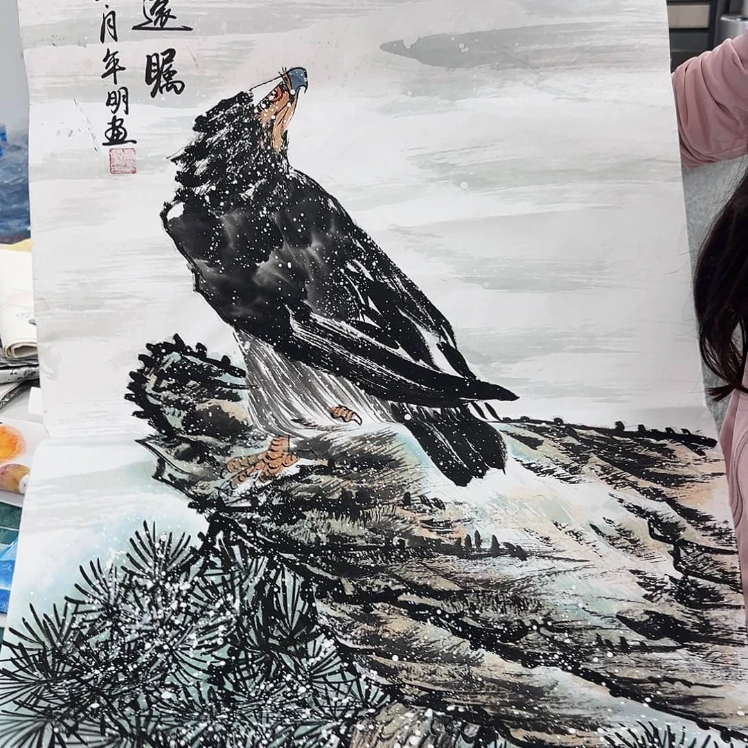 国画纯手绘字画作品欣赏