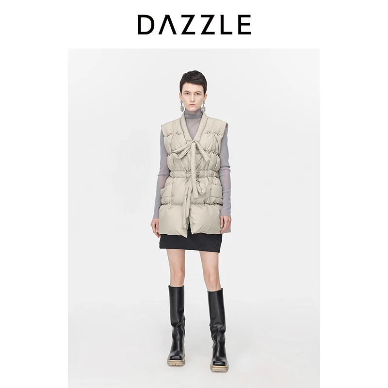 DAZZLE地素重工羽绒系带设计羽绒2H4K1029J