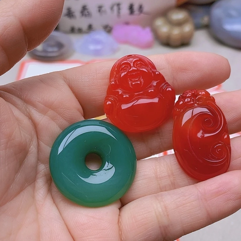 【闪购商品】未镶嵌玛瑙/玉髓珠宝半成品多**亿