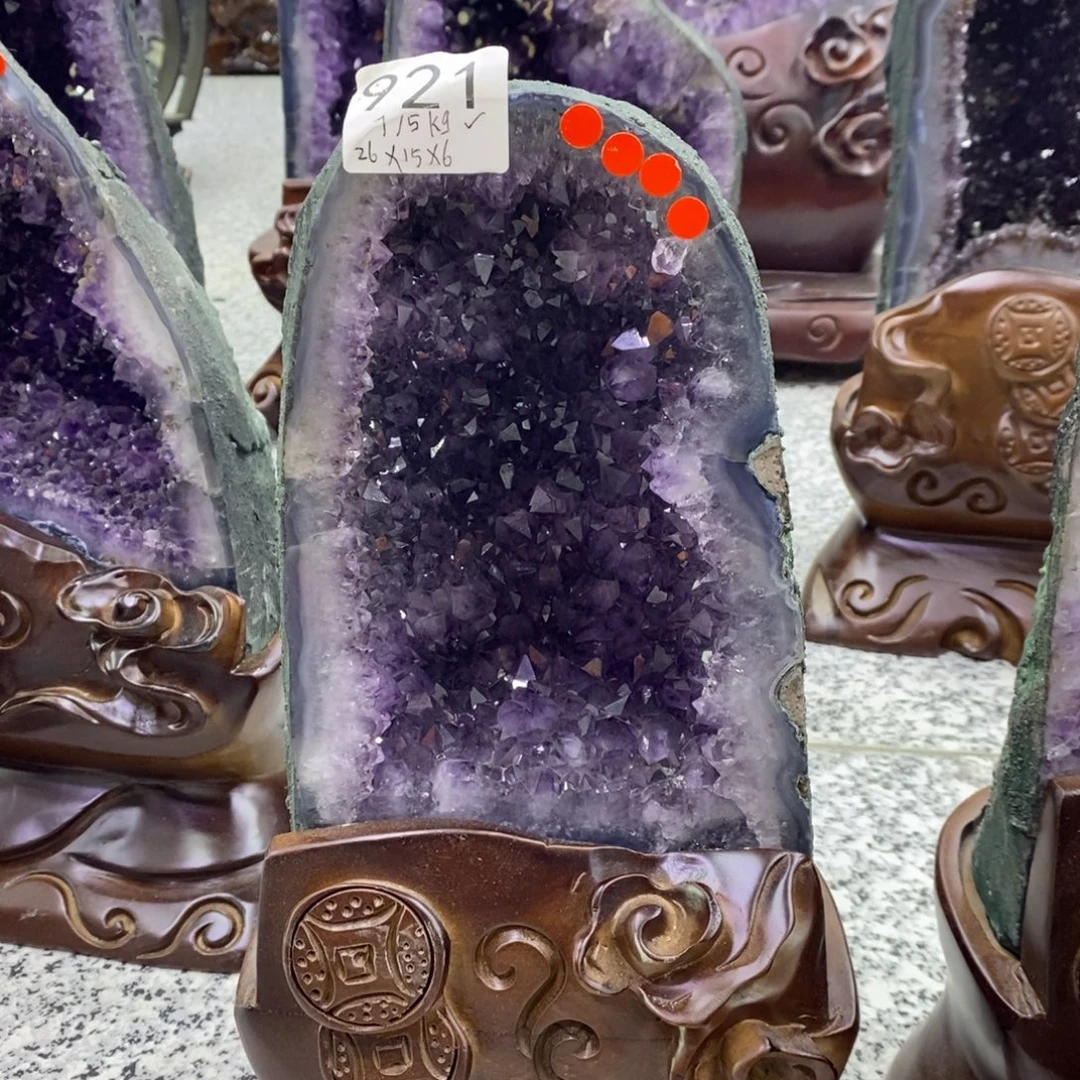 大型摆件（非配饰）水晶未镶嵌紫水晶921
