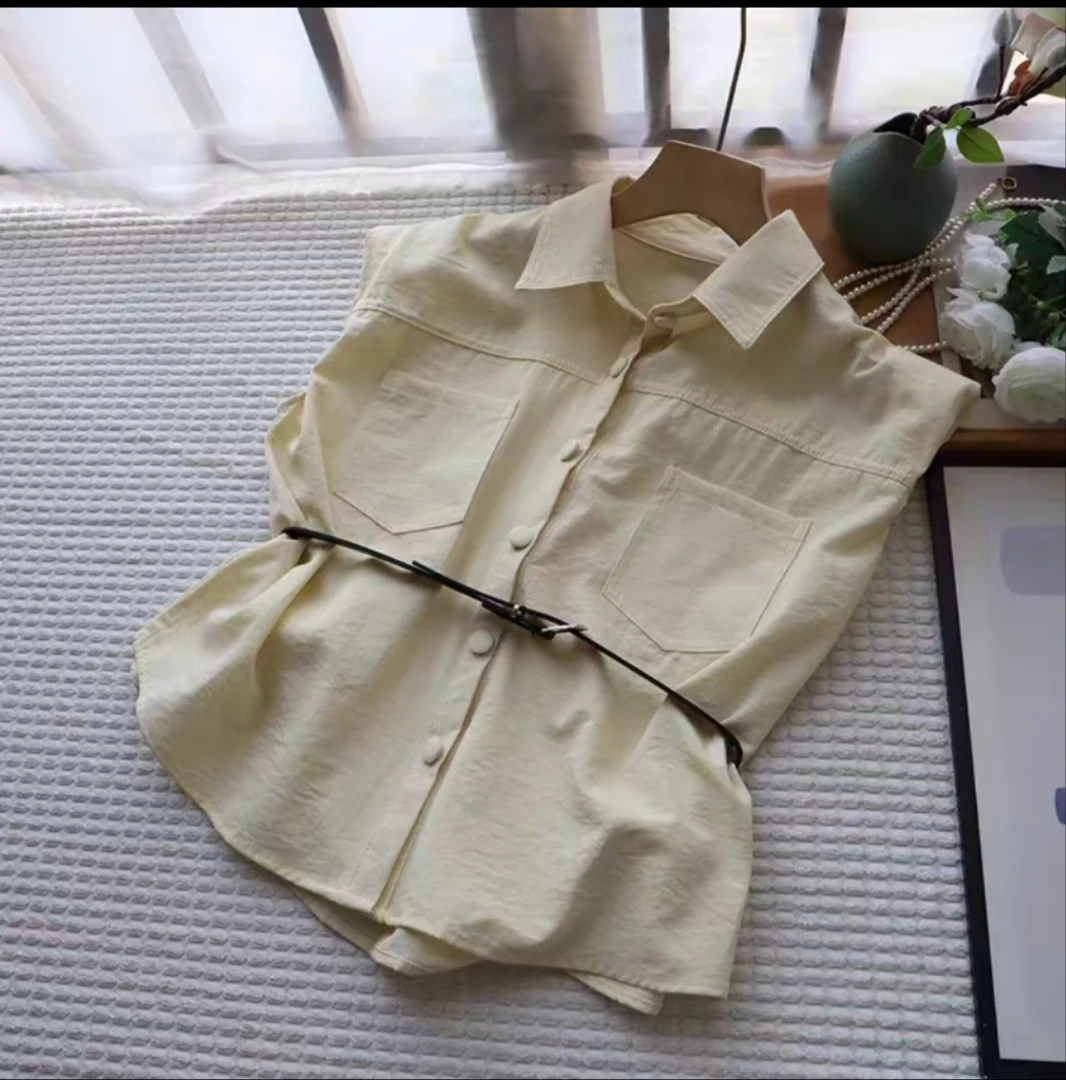 无袖衬衫25➕A158
