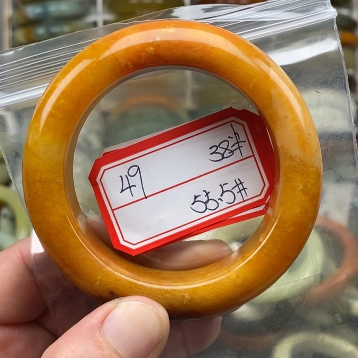 合金蛇纹石玉手链