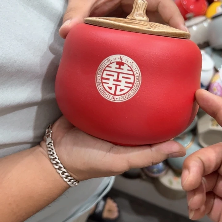瑕疵福利品陶瓷茶叶罐