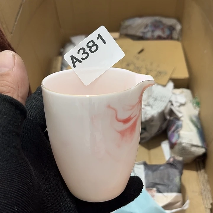瓷片茶摆件工艺品摆件666