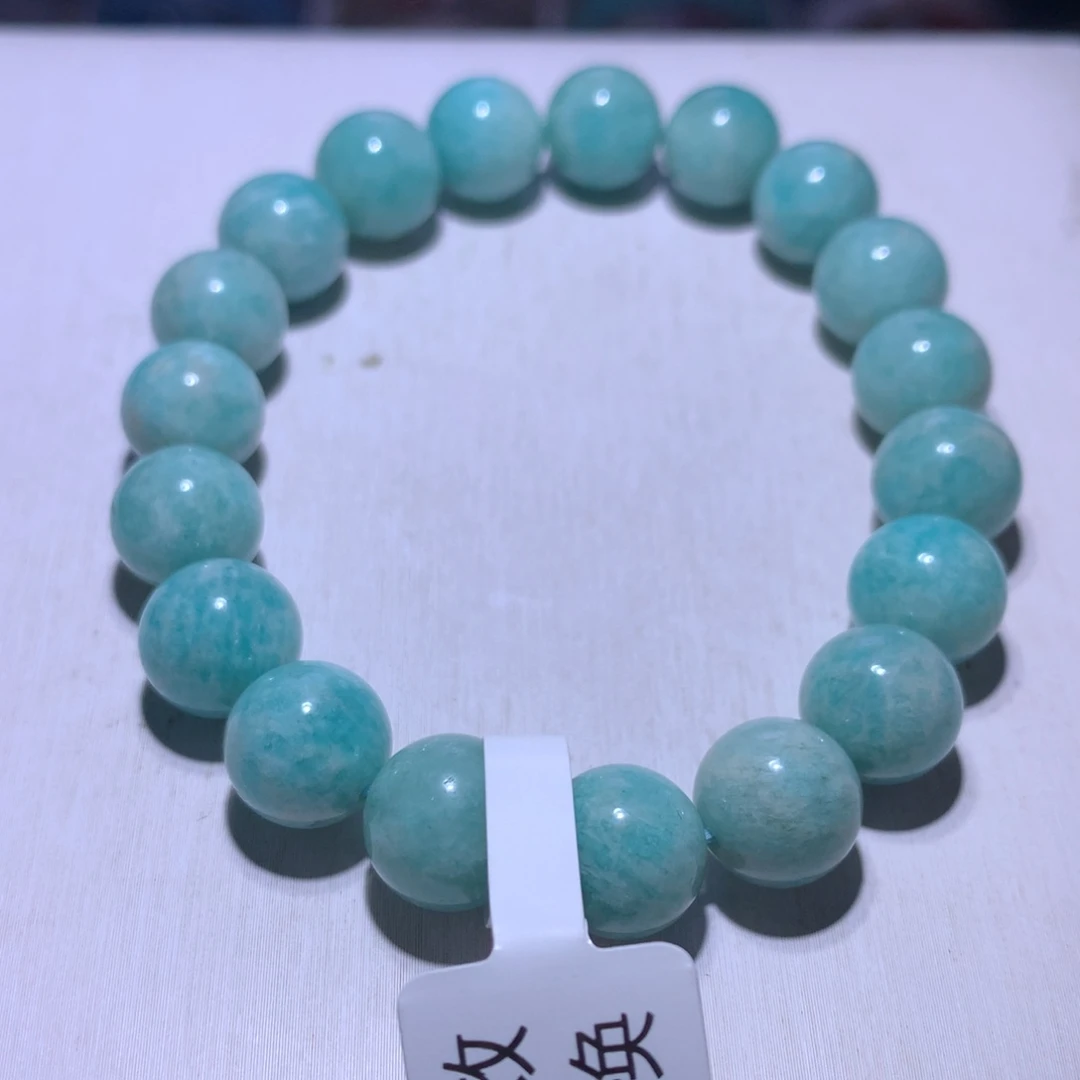 银S925镶嵌手串水晶天河石10.3m