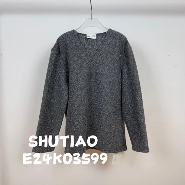 【SHUTIAO】2024秋冬：新款小众设计款卫衣E24K03599