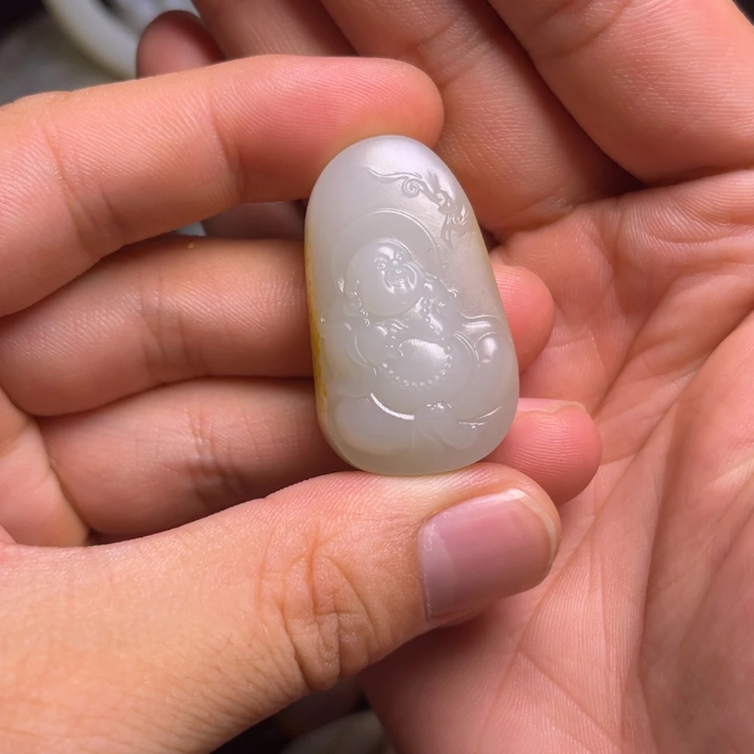 和田玉定制雕刻未镶嵌定制和田玉名***3