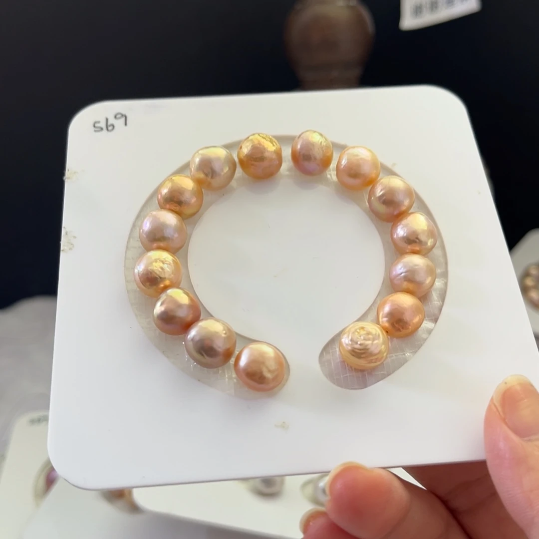 淡水珍珠手绳银S925镶嵌