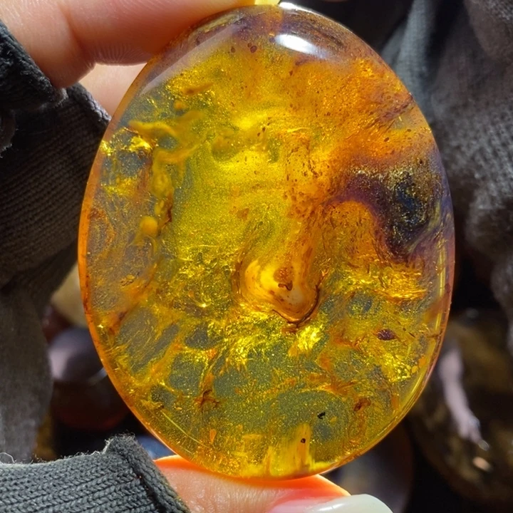 琥珀未镶嵌裸石珀