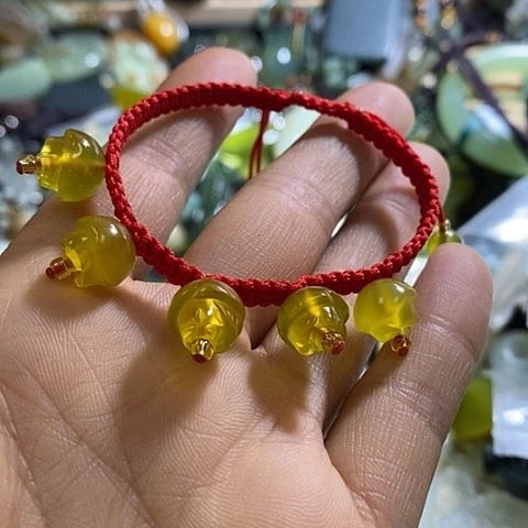 岫玉手绳未镶嵌一个