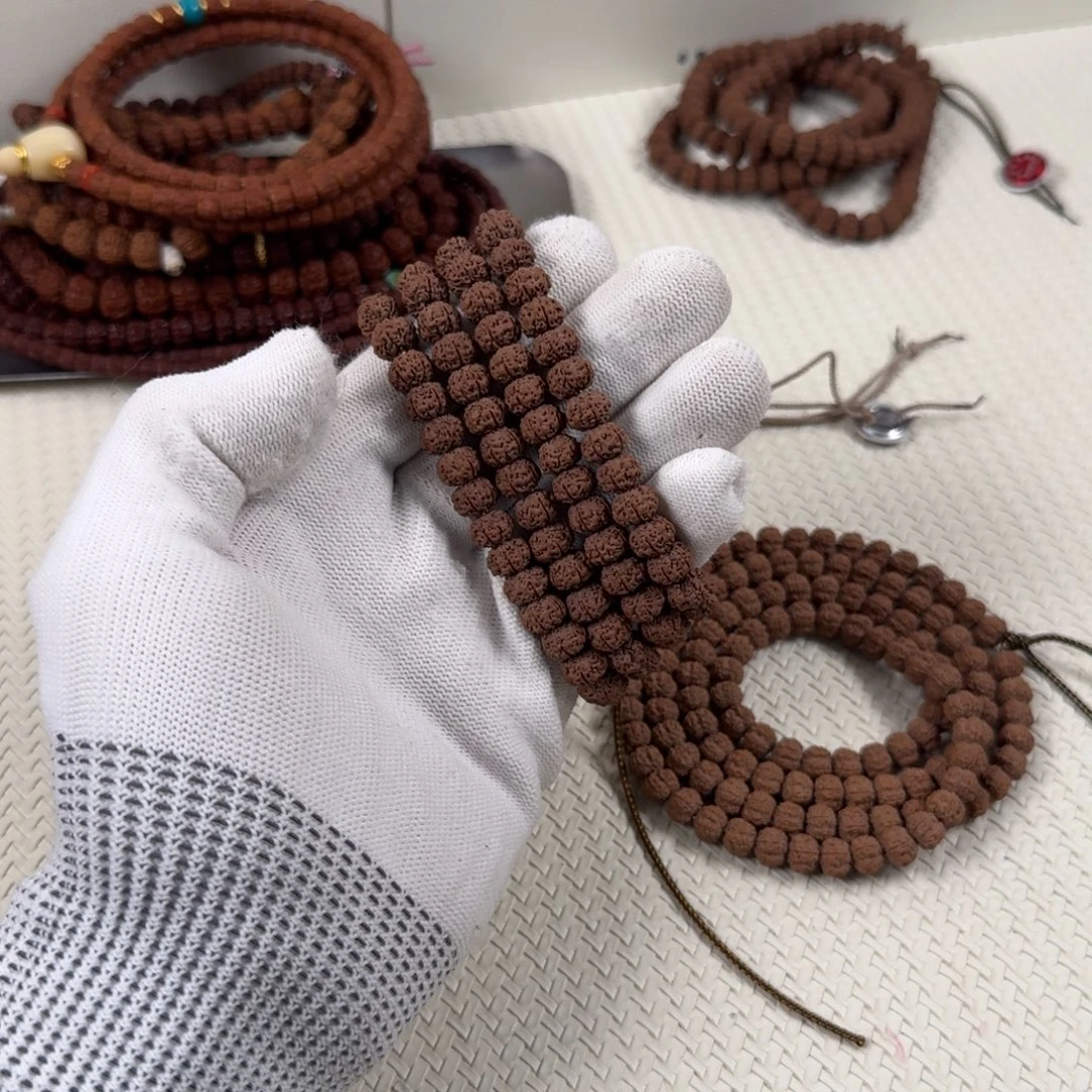 张***生金刚菩提吊坠平细108