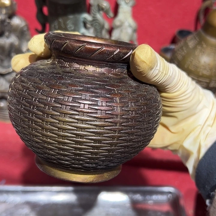 微瑕疵黄铜摆件工艺品