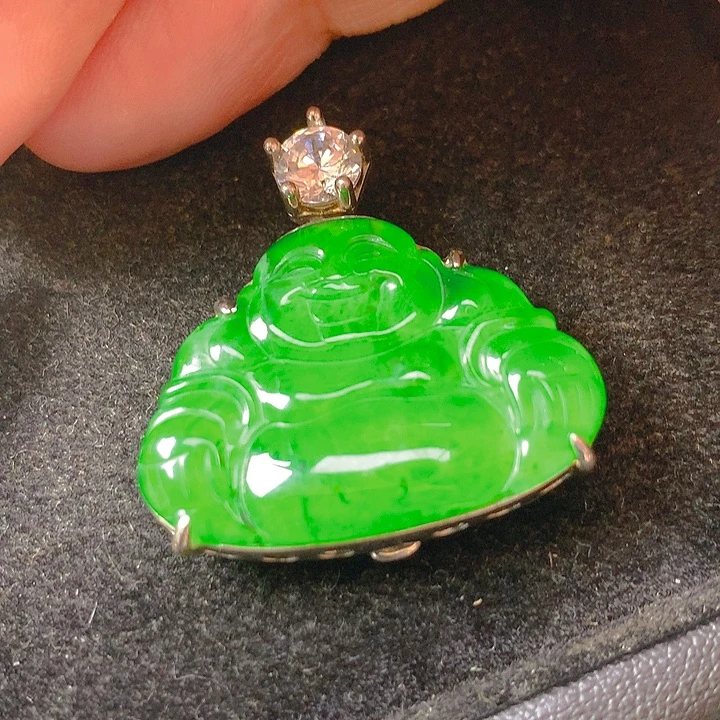 颈饰银S925镶嵌翡翠多样性