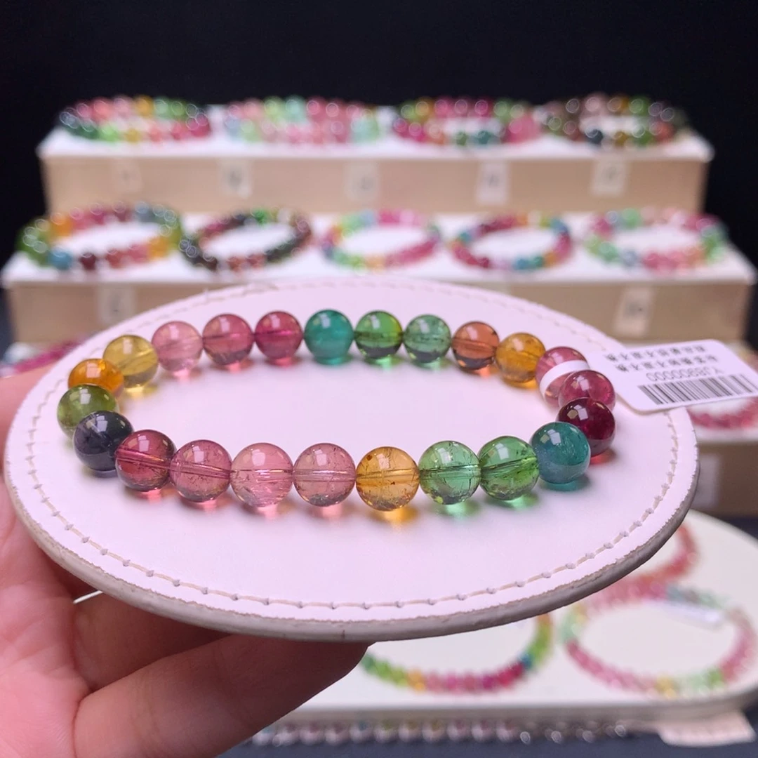 未镶嵌手链碧玺碧玺