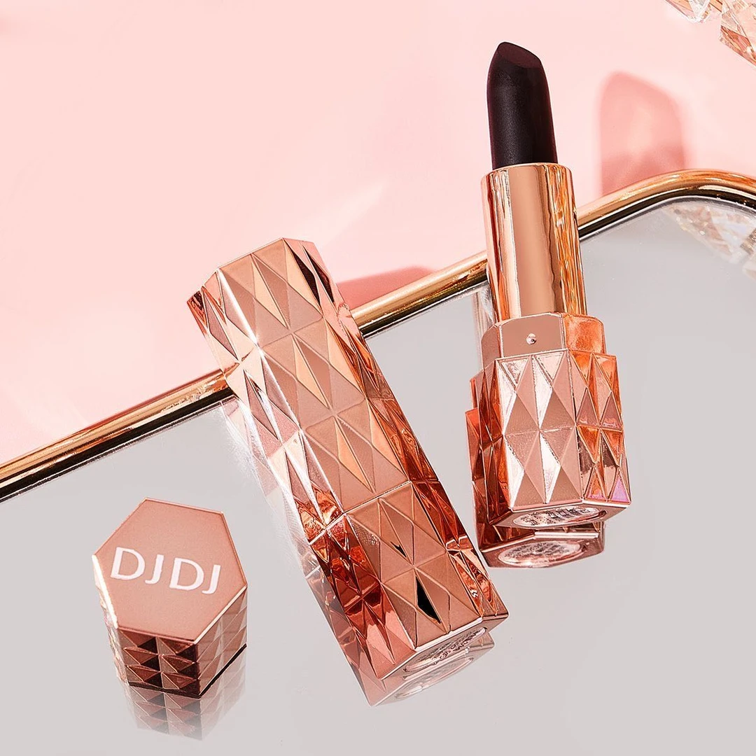 DJDJ魔法金钻黑玫瑰口红