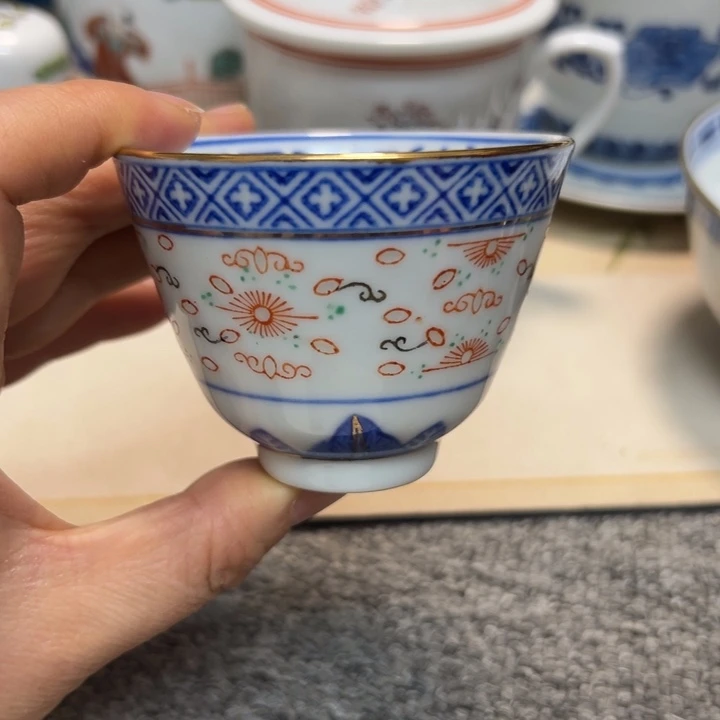 杯景德镇陶瓷玲珑茶杯